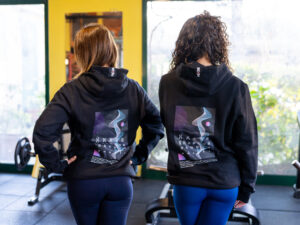 Felpa Hoodie Nera Founder - immagine 2